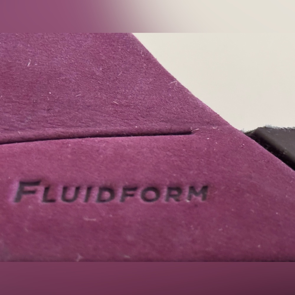 Ecco Purple Nubuck Slide Sandals - Picture 3 of 6